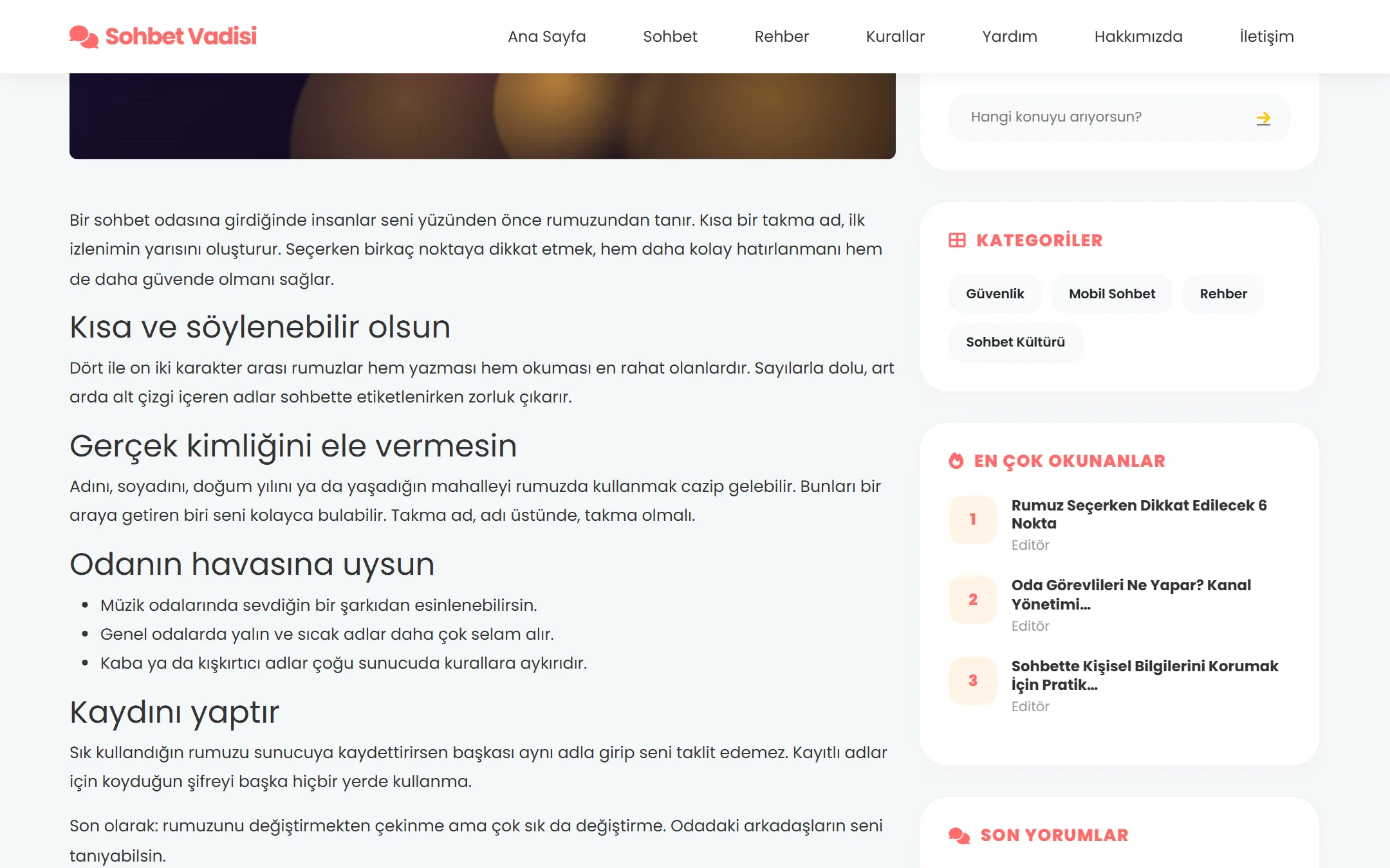 Firelight WordPress Sohbet Teması görsel 3