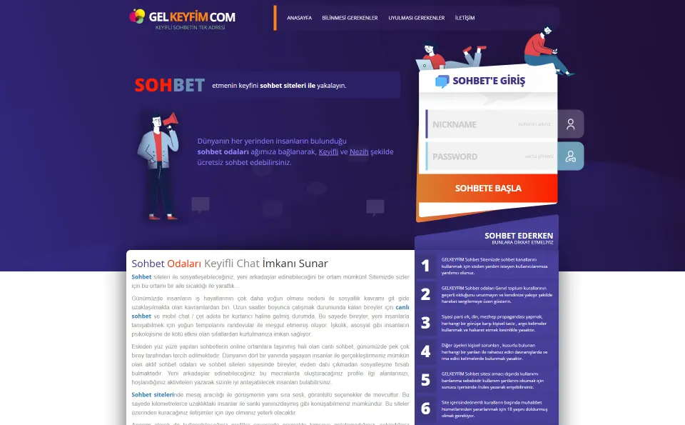 GelKeyfim.com web tasarım referansı