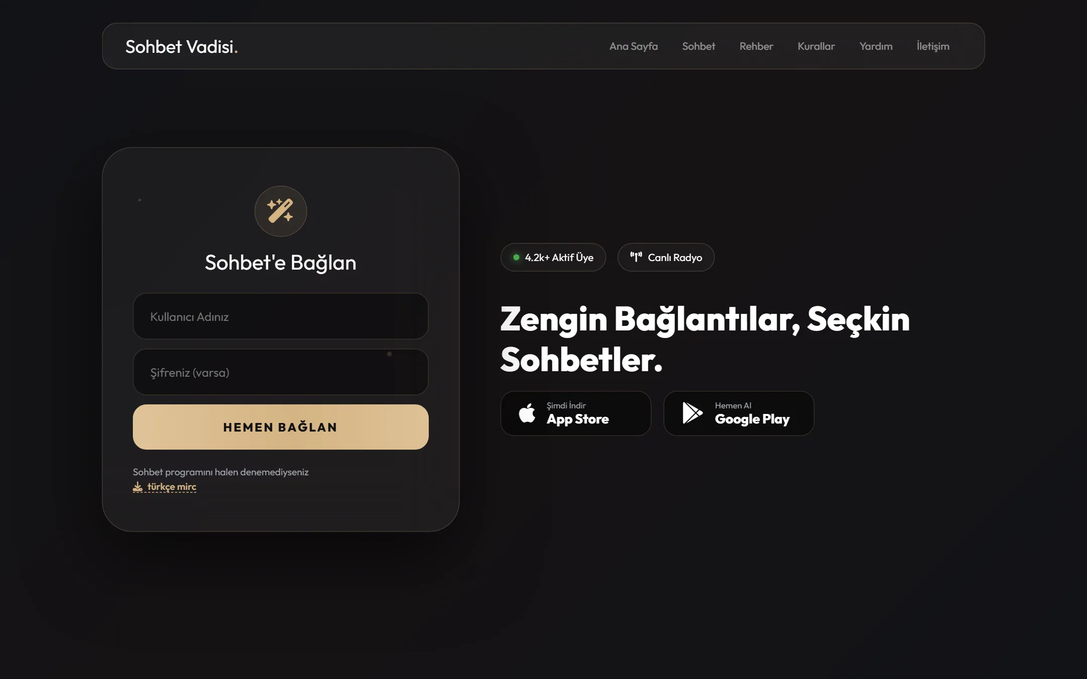 Midlight WordPress Sohbet Teması tema önizlemesi