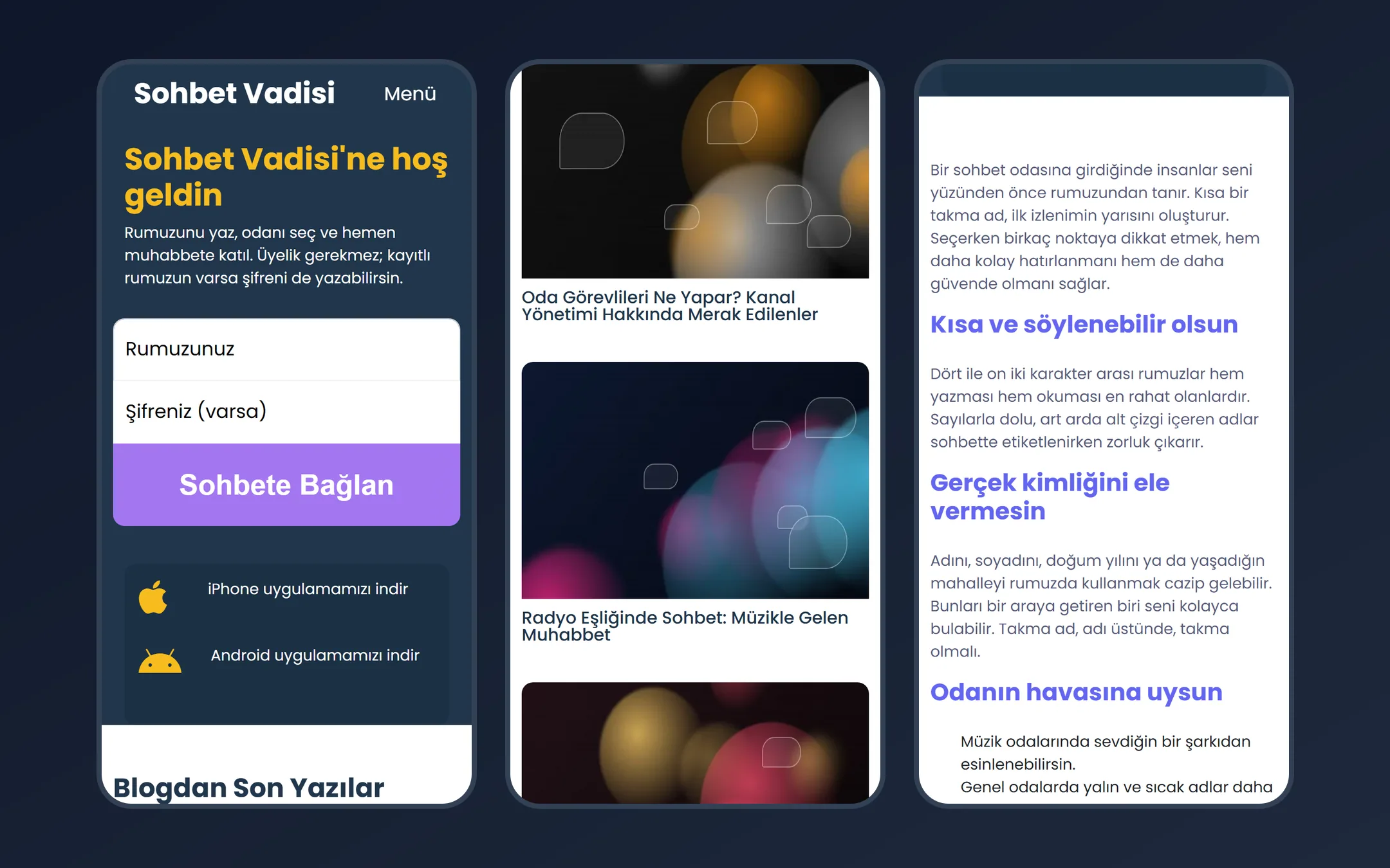 vChat WordPress Sohbet Teması görsel 4
