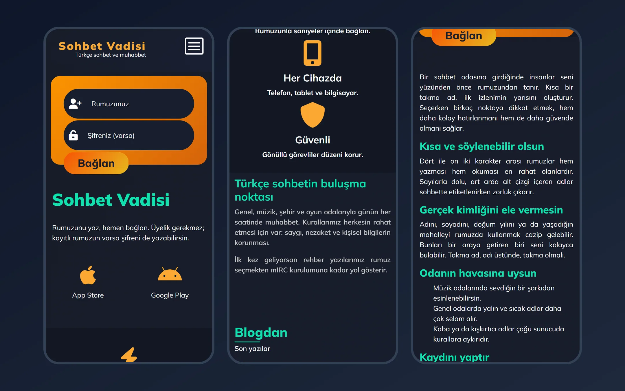 vSarı WordPress Sohbet Teması görsel 4