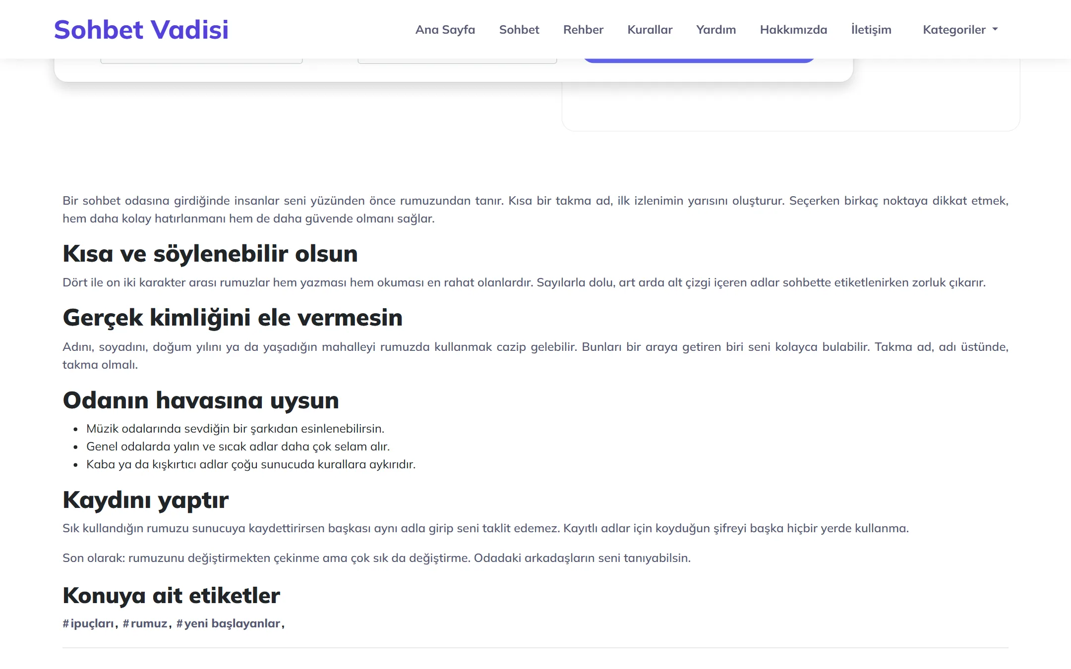 vSohbet WordPress Sohbet Teması görsel 3
