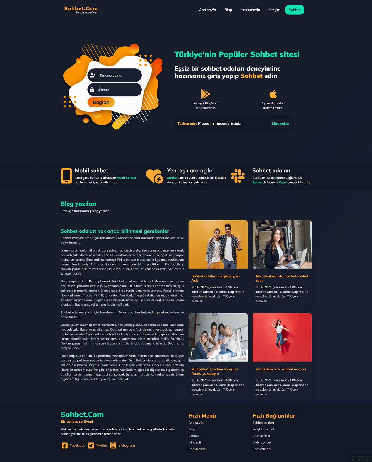 RENK WordPress vSarı teması