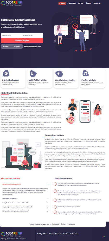 Renk Html Rengin Sohbet teması
