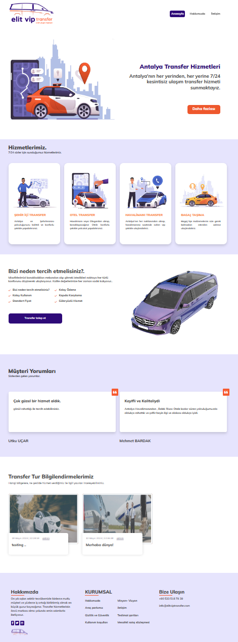 WordPress Vip transfer teması