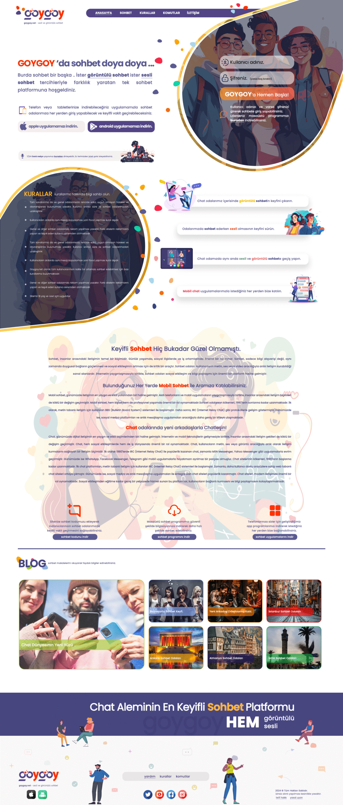 Goygoy.net Sohbet teması